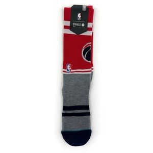 Stance Washington Wizards City Gym Crew Socks Mens Large NBA Fan Gear Gift Red